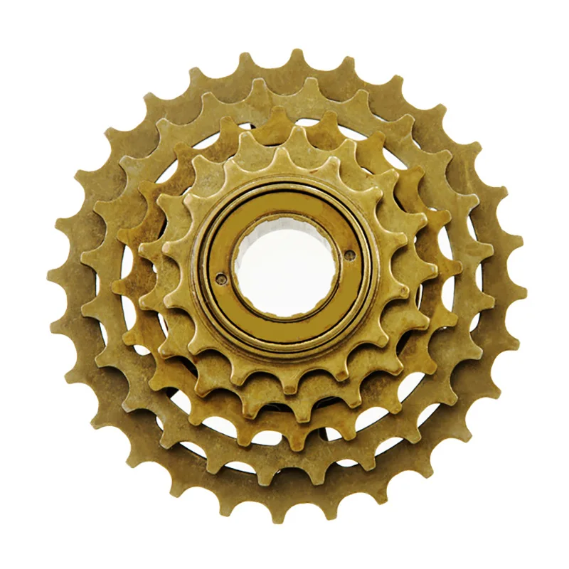 MTB Freewheel 5/6/7/8 28T 32T Speed Folding Road Bike Rotary positioning Variable Speed Gear 34mm Inch Thread Stainless Parts bicycle sprocket gear bicycle parts bike sprocket bike freewheel