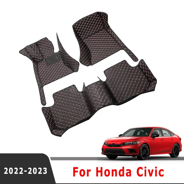 Tapis de Sol de Voiture Profond Antidérapant Imperméable pour Honda Civic