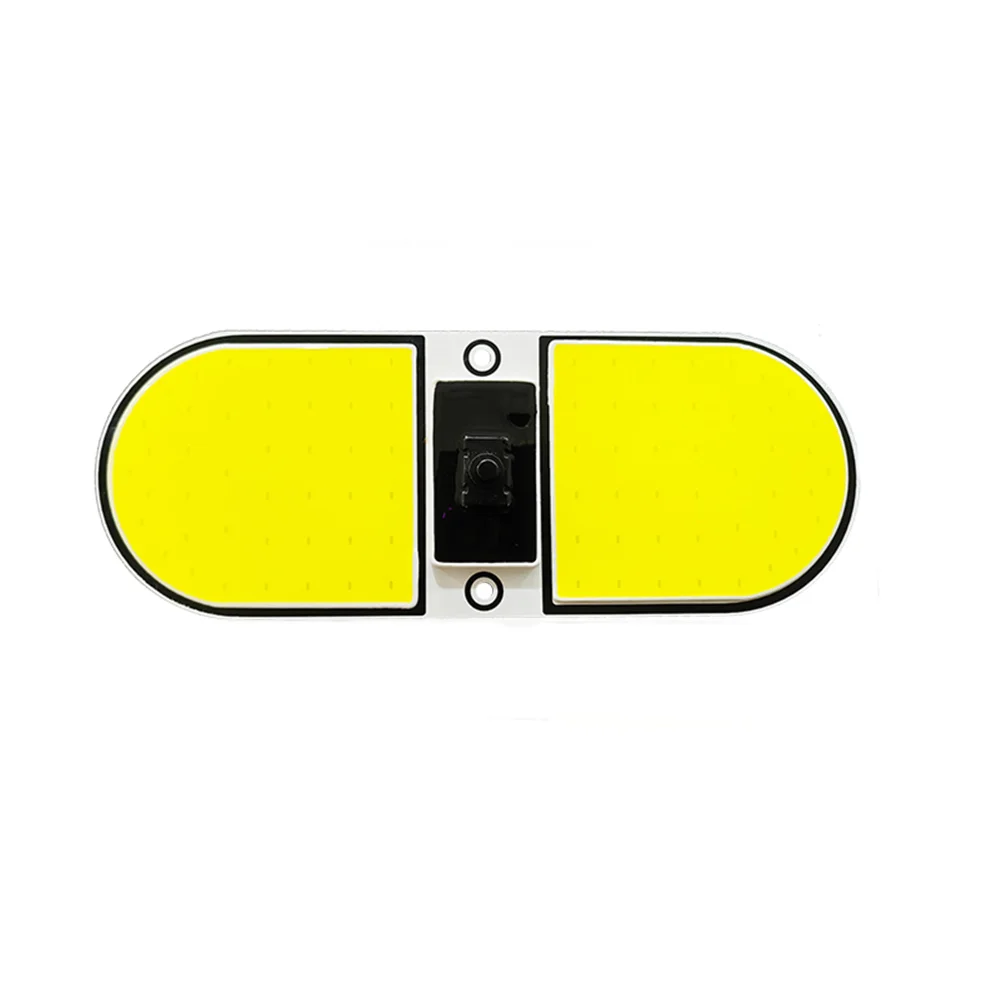 

Car Van Oval Compartment Interior Light Led Cab Cob Reading Light 12v-24v 20cm