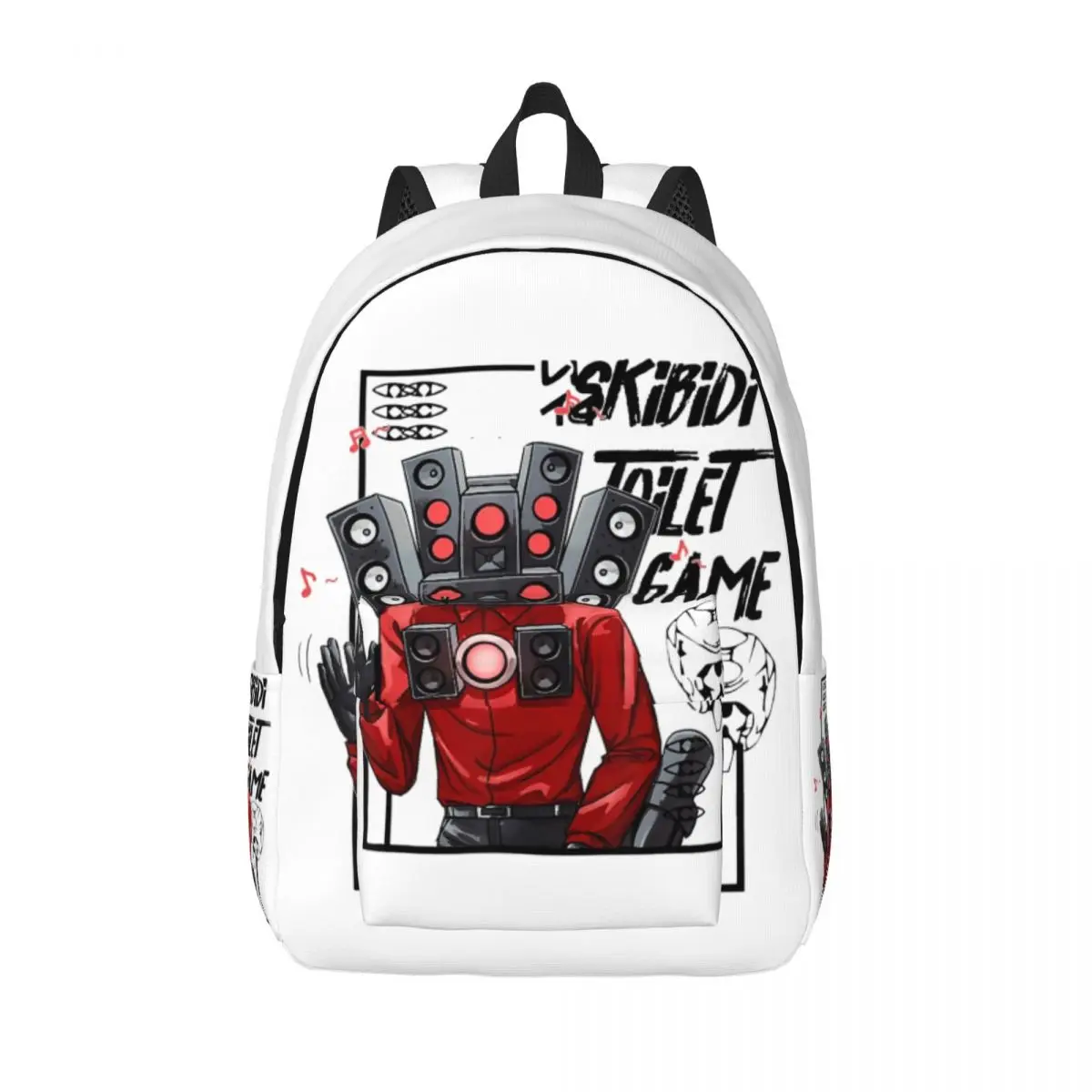 

Speakerman Skibidi Toilet Backpack for Men Women Cool High School Business Daypack Laptop Canvas Bags Sports