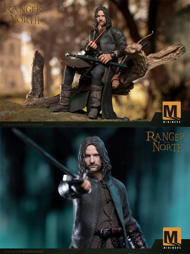 Miniwork 1/12 ノーザン・レンジャー 未開封新品 MW-001 Miniwork MW-001 1/12 Northern Ranger Figura de ação móvel