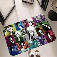 Hallwy Cartpet G-Gintama Living Room Rugs Foot Carpets Entrance Doormat Kawaii Rug Floor Mats Non-slip Mat Home Kitchen Decor 2
