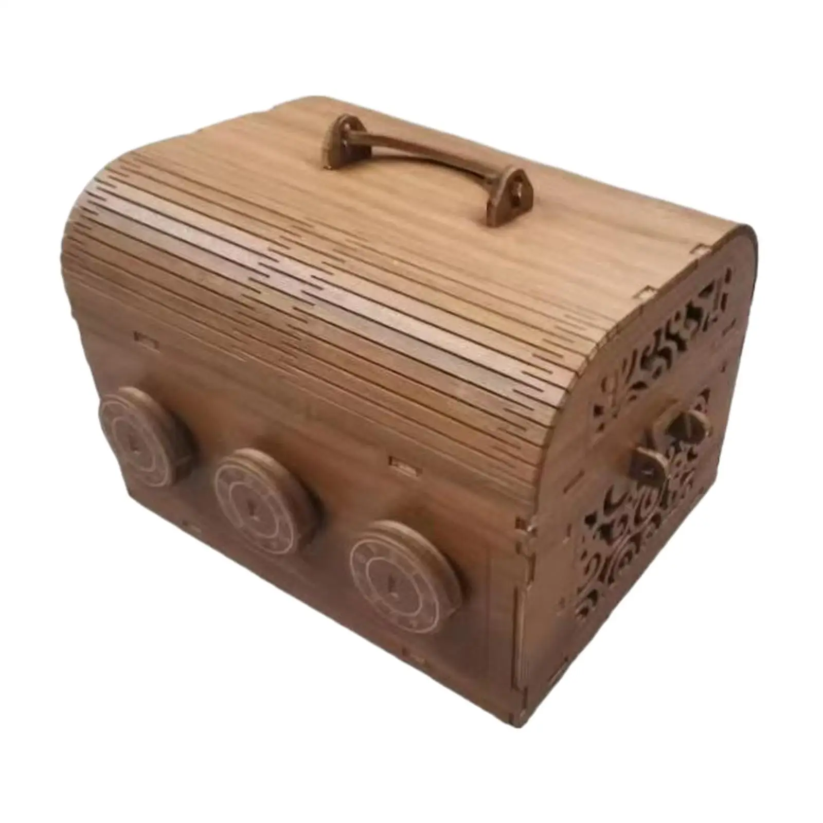 

Wooden Puzzle Box Brain Teaser Wooden Jigsaw Kids Adults 3D Puzzle Cluebox