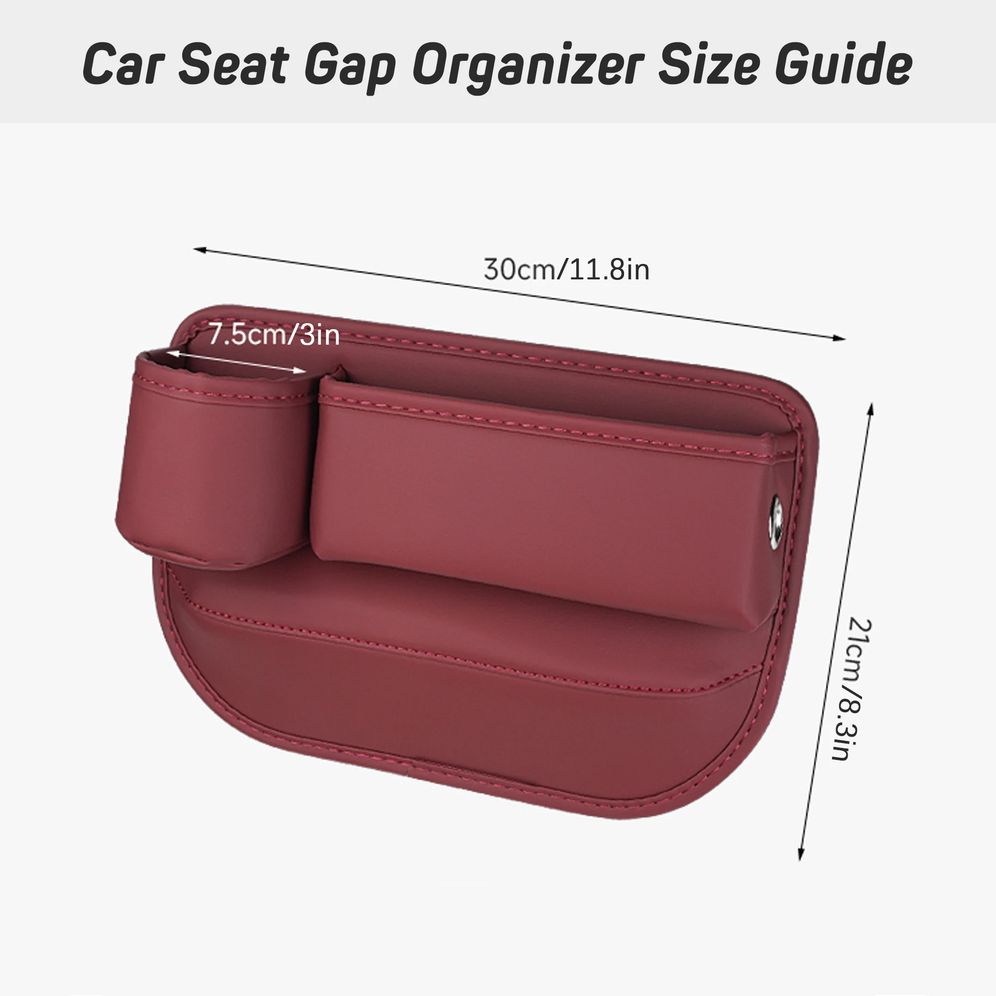 Car Seat Gap Filler Organizer