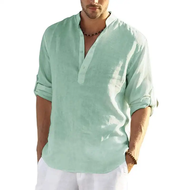 

Men's Hippie Casual T-Shirt men-s-top Green