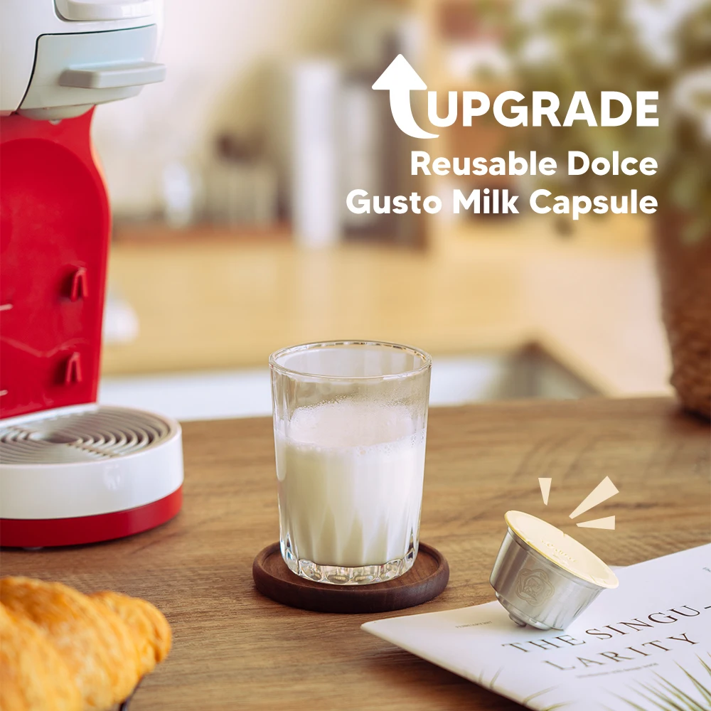 Capsule Inox thé et lait pour Dolce Gusto® - Capsule Pod