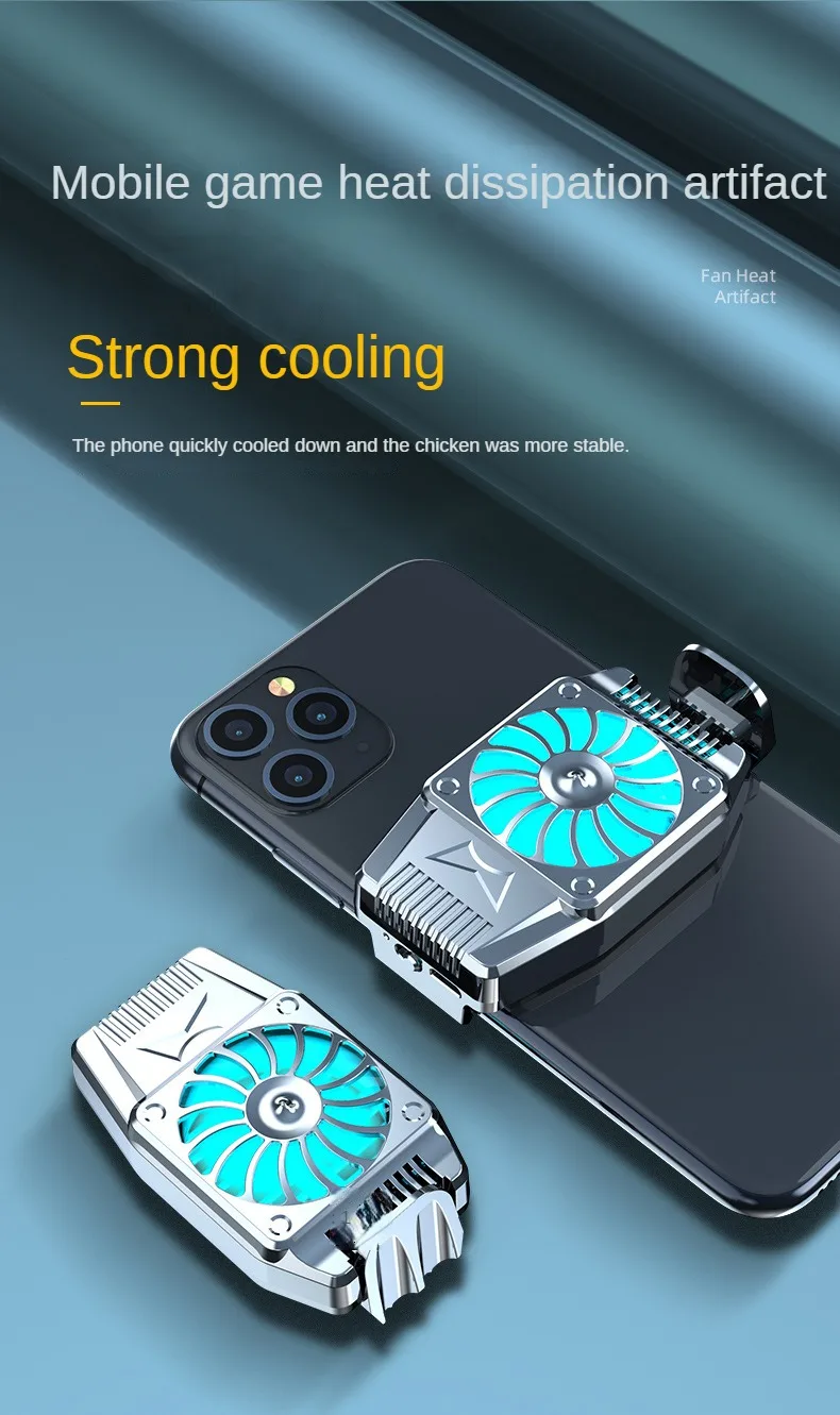 5 Ventilateurs De Poche Pour Téléphone - Branchement USB Type C/Lightning, Silencieux, Léger, 5 Couleurs