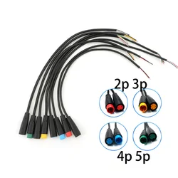 M8 2 3 4 5 6 8 Pin Electric Bicycle Joint Plug DC female male Connector Wiring Scooter Brake Cable Signal Sensor waterproof