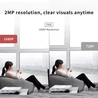 Ease Life-Caméra de sécurité intérieure pour bébé, 2.4GHz, 1080P, avec application téléphone, détection de mouvement, conversation bidirectionnelle 2
