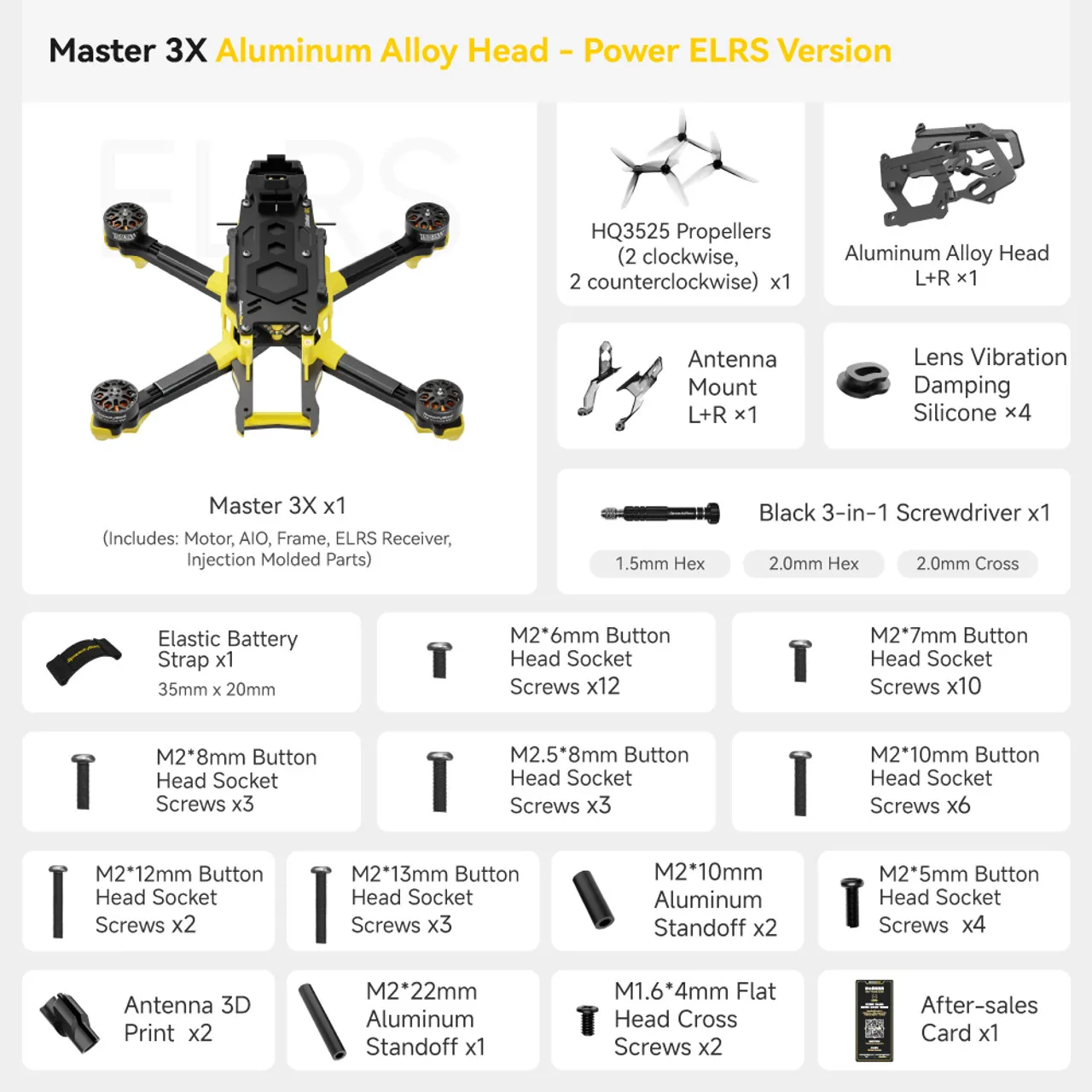 ELRS Aluminum Head