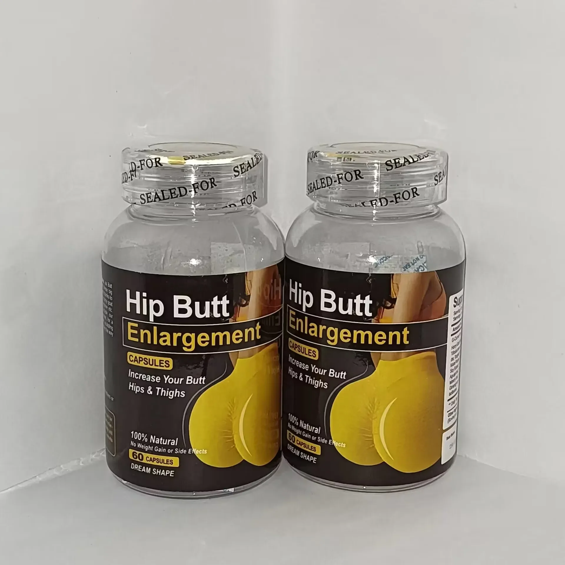 

2 bottles of hip lifting soft capsules to supplement dietary fiber and health food for the body