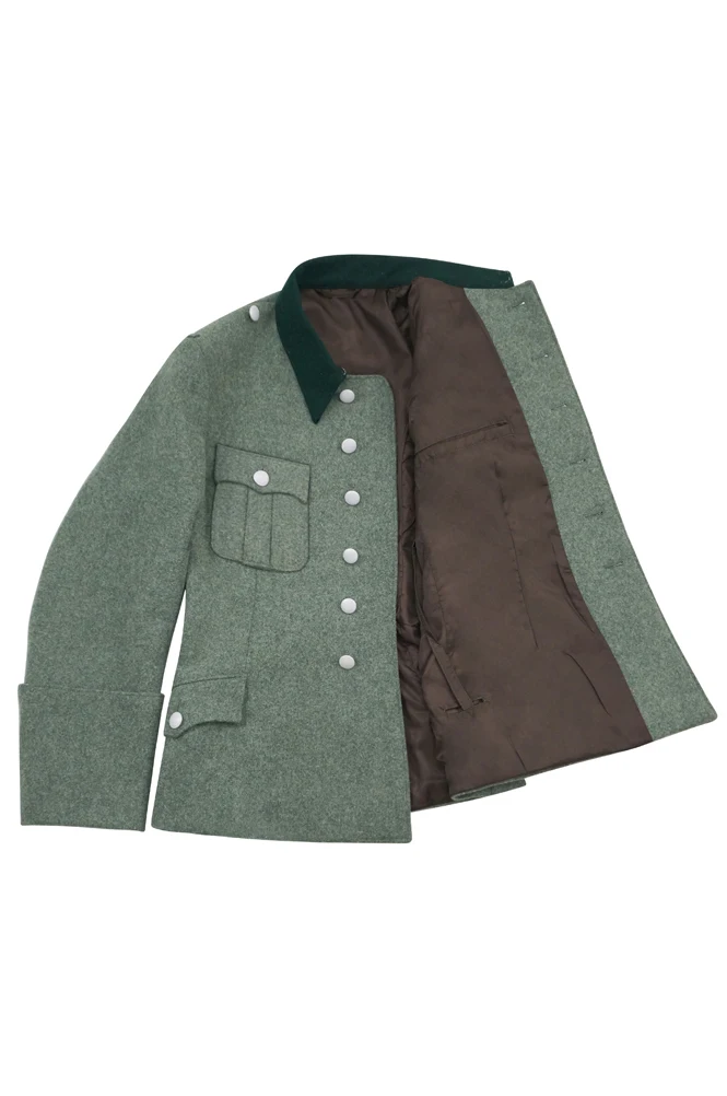 GUWM-031 WWII German Elite M37 Officer Wool Service Tunic Jacket 6 Buttons