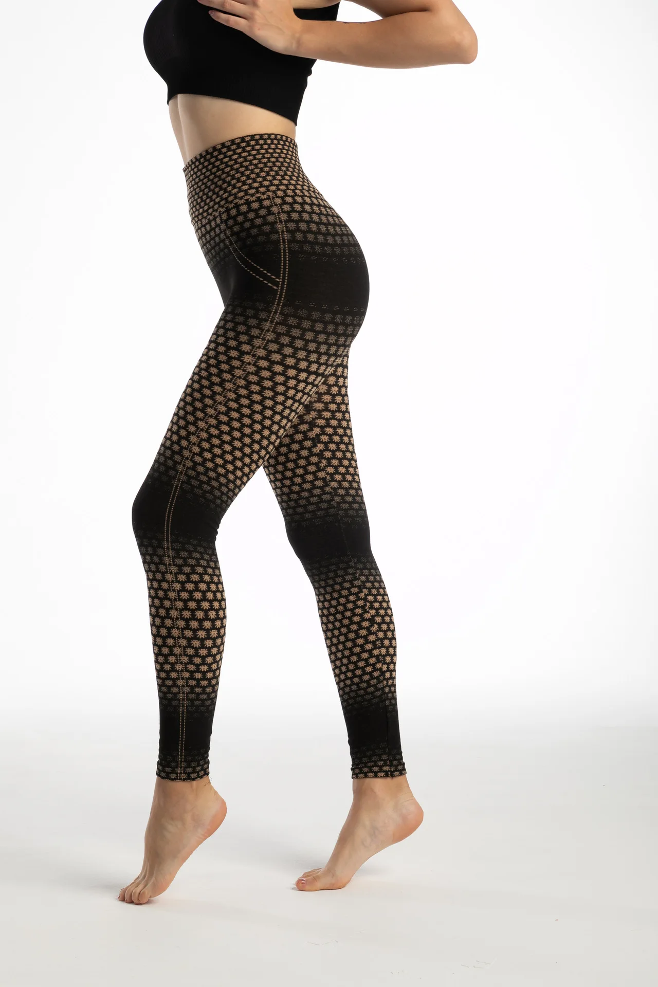 Fashion Gradient Leggings Women's High Stretch Leggings Slim Fit Hip Lift Spanx Leggings Lady Sexy Yoga Pants 33 S36c2715c822c437cbd80a87a4155a0be8