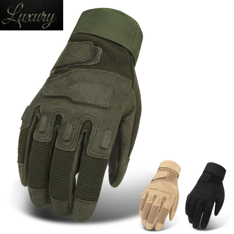 

Tactical Gloves Military SWAT Airsoft Finger Men Army Police Outdoor Shooting Climbing Combat Paintball Half Full