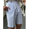 Summer Men British Straight Naples Men Ropa Hombre Short Pant Striped Seersucker Casual Shorts Men Suit Short Pantalones Homme 1