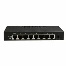 

8Port Gigabit Switch Ethernet Smart Switcher High Performance1000Mbps Ethernet Network Switch RJ45 Hub Internet Injector