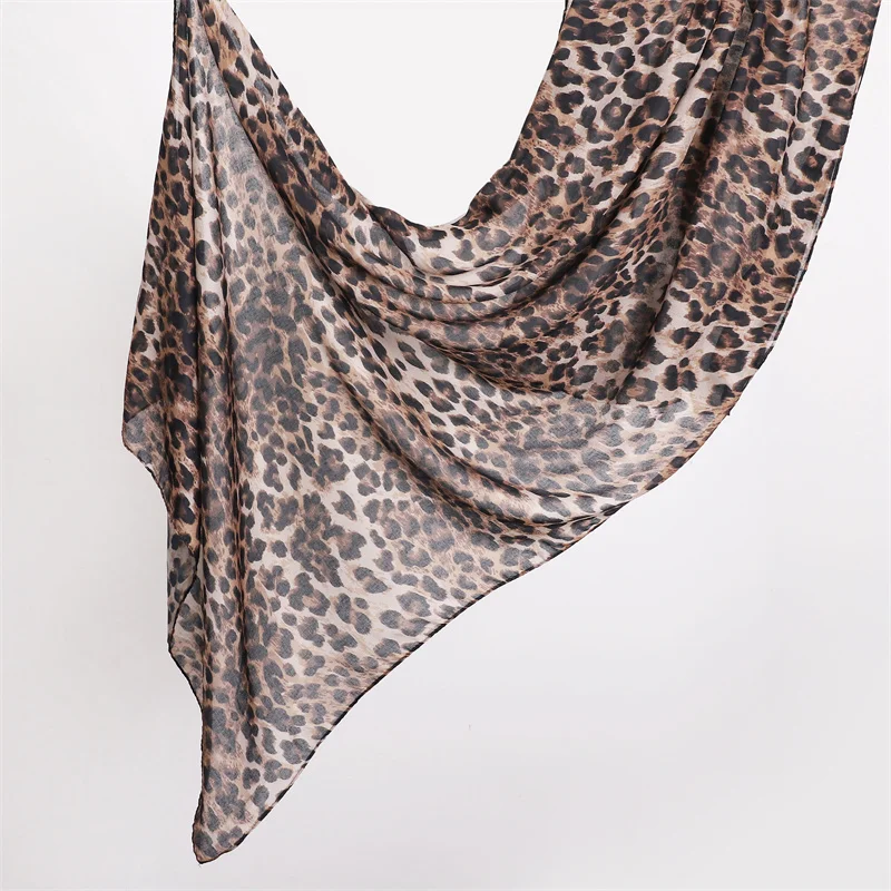 Ocean Abyss Printed Hijab Breathable Light Weight Soft Cotton Rayon Viscose Woven Muslim Women Shawl Watercolour Floral Scarf