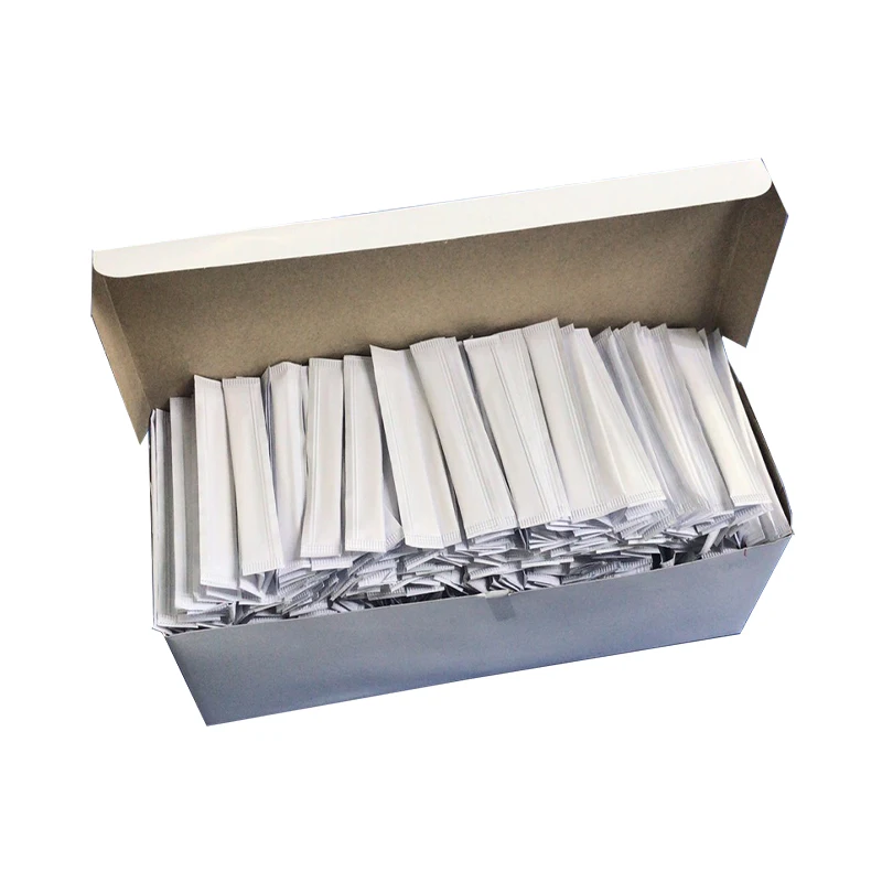 Bamboo Food Picks 1000pc Portable Disposable Individually Wrapped Toothpicks