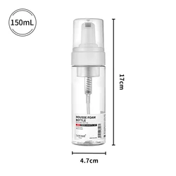 Compact Refillable Foam Dispenser for Hand Soap and Cleansers (150ml)