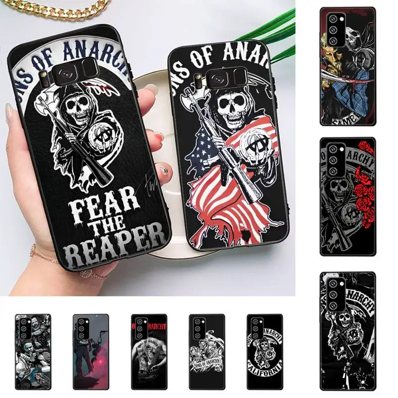 American Tv Sons Of Anarchy Custodia Per Telefono Per Samsung A 13 21 30 31 32 51 52 53 70 Per Huawei Honor 50 60 70 Per Oppo Vivo