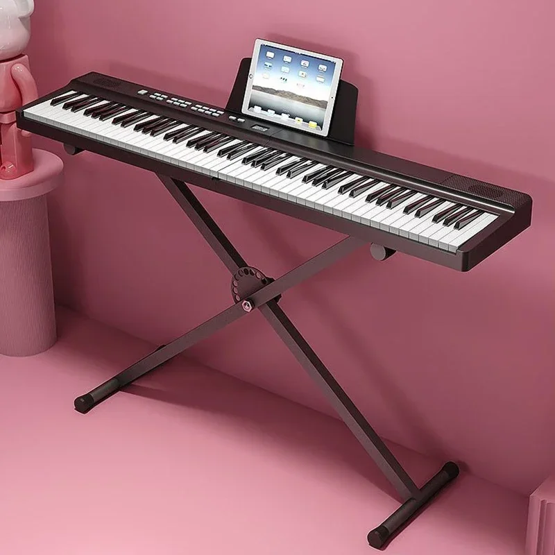 Foldable Piano 88 Keys Midi Bluetooth Adult Electronic Piano Beginners Musical Electric Organ Professional Controller Keyboard
