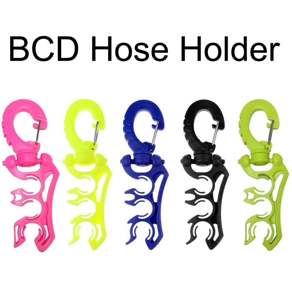 Scuba Diving Double Regulator BCD Hose Holder Octopus Retainer BCD Clip