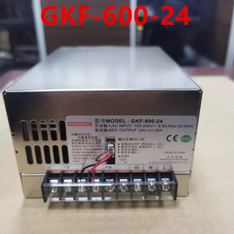

New Original Power Supply For Powerld 24V25A 600W Power Supply GKF-600-24 Replace GPF-500-24