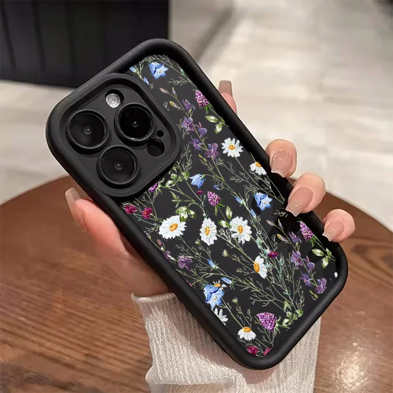 Floral Design Protective Phone Case