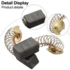 10X Carbon Brush To Fit Guild PDH26G Rotary Hammer Drill 1000W 6.5x7.5x12 E15 Drill Graphite Brush Cutting Polishing Machine 1