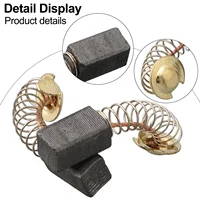 10X Carbon Brush To Fit Guild PDH26G Rotary Hammer Drill 1000W 6.5x7.5x12 E15 Drill Graphite Brush Cutting Polishing Machine 1