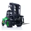 Toys 1/14 LESU Aoue-LD160S RC Hydraulic Forklift Assembled Painted Green Engineering Truck Cars Light Sound Model THZH1470 4