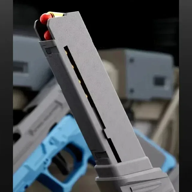 Shell Ejection 2011 Pistol Decompression Radish Gun Empty Hanging USP Continuous Soft Bullet Launcher Toy Gun 6