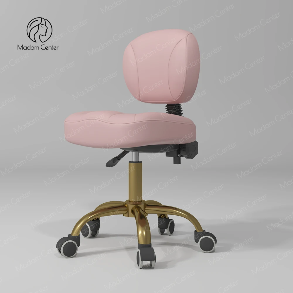 Pink Professional Makeup Chair Aesthetic Technician Beauty