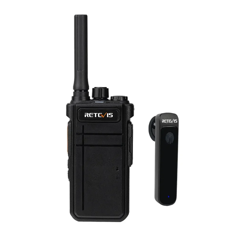 Retevis Walkie Talkie Bluetooth-Compatibile Rb637 Ptt Pmr446 Frs Radio Bidirezionale Radio Portatile Walkie-Talkie Per Ristorante Dell'Hotel