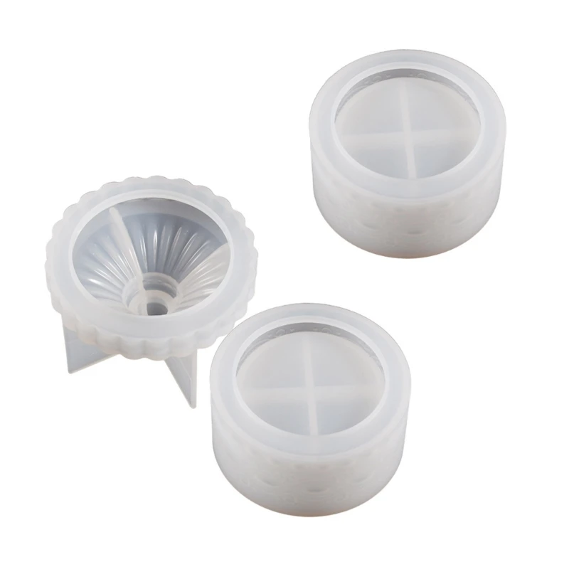 

DIY Silicone Mould Jewelry Box Molds Silicone Resin Jar Moulds Silicone Material