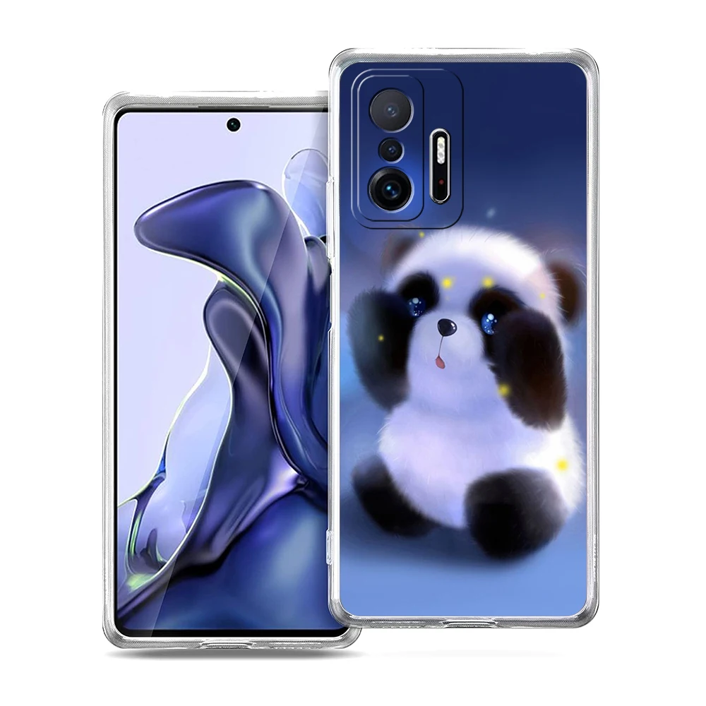 Cute Cartoon Animal Soft Transparent Phone Case