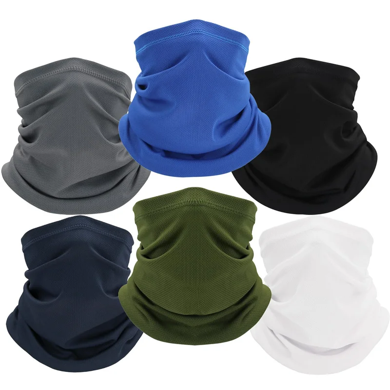 Outdoor Sport Bandana Tube Scarf Fishing Cycling Tactical Hiking Face Cover Neck Gaiter Half Mask Headband Men Women