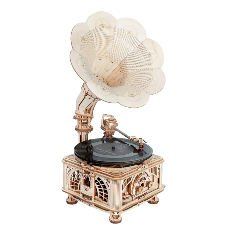 

Деревянный 3D-пазл-конструктор «сделай сам», в стиле ретро