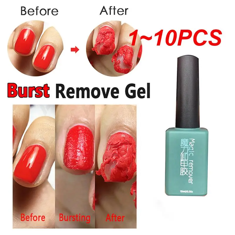 

1-10 шт. 15 мл Новый Гель-лак для ногтей для снятия акриловый отмачиваемый лак УФ-гель очищающий обезжириватель для снятия гель-лака TSLM1