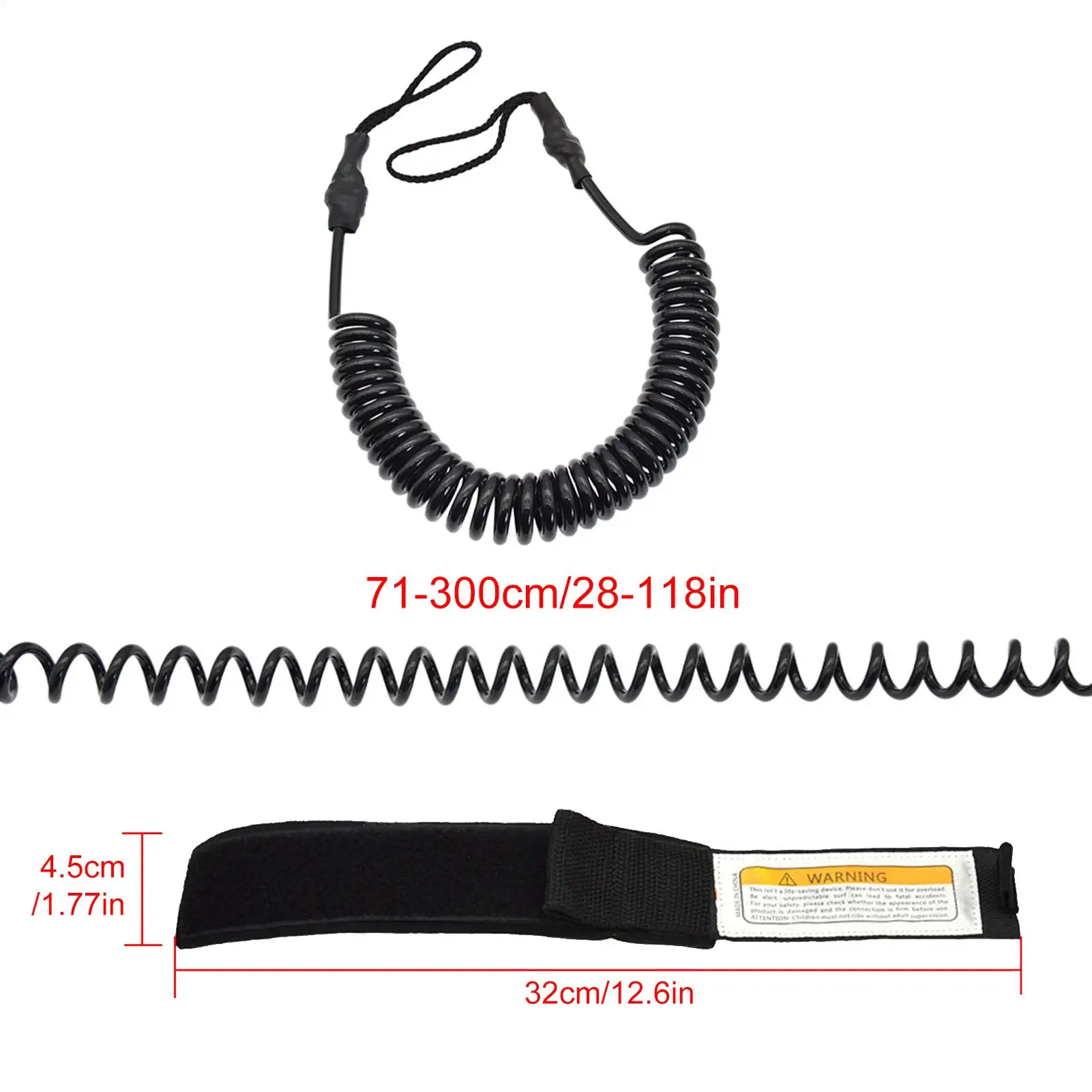 Diving Lanyard Anti Lost Diving Spring Coiled Hand Straps Snorkeling Connect Hand Rope Underwater Aerobics Gear For Son Girls