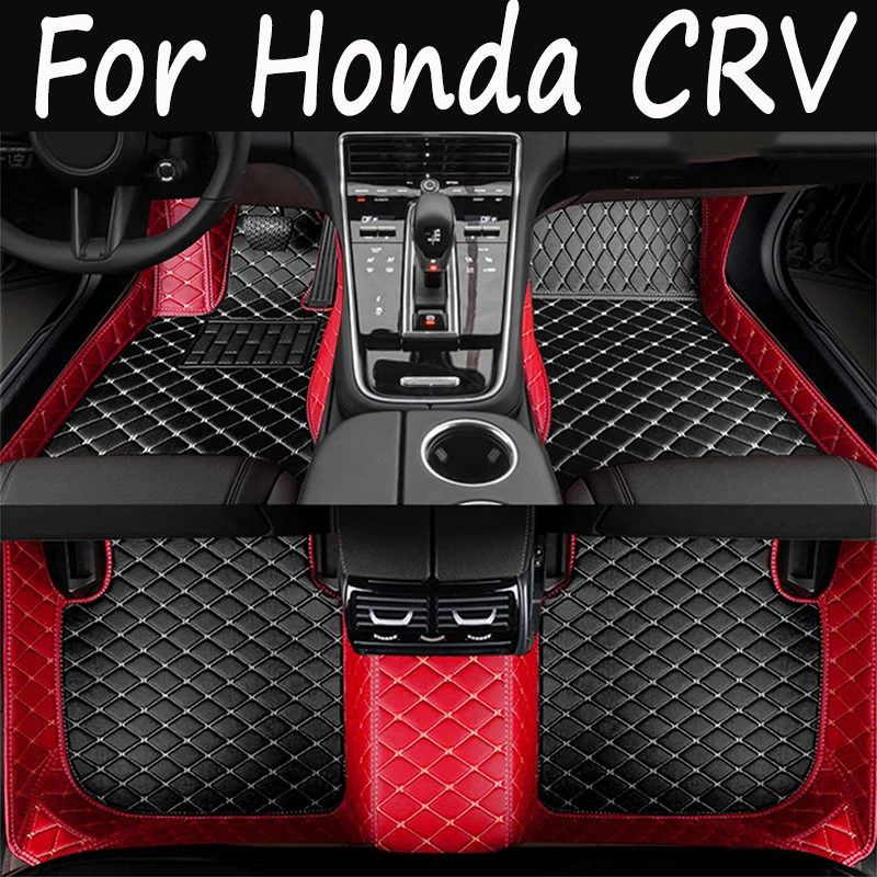 

Car floor mats for Honda CRV 2017 2018 2019 2020 2021 Custom auto foot Pads automobile carpet cover