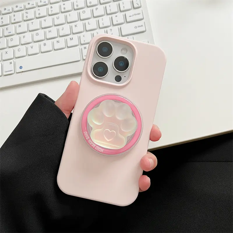 Korean Cute 3D Cat Paw Magnetic Holder Phone Griptok Grip Tok Phone Stand Support For iPhone For Magsafe Accessories Smart Tok - Image 5