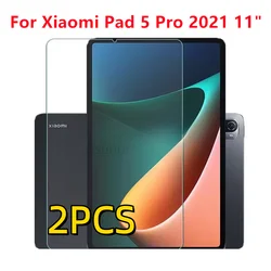 Premium 9H Tempered Glass Tablet Screen Protector - 2 Pack, Anti - Scratch & Bubble - Free Protective Film (Mi Pad 5 Pro 11in)