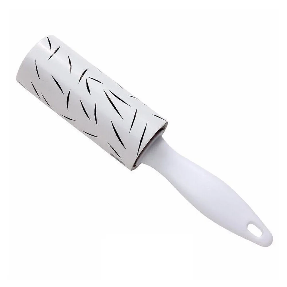 

Tearable Roll Paper Sticky Roller Dust Wiper With Refills Sticky Remover Pet Dog Hair Clothes Sofa Dust Cleaning Brush Tool