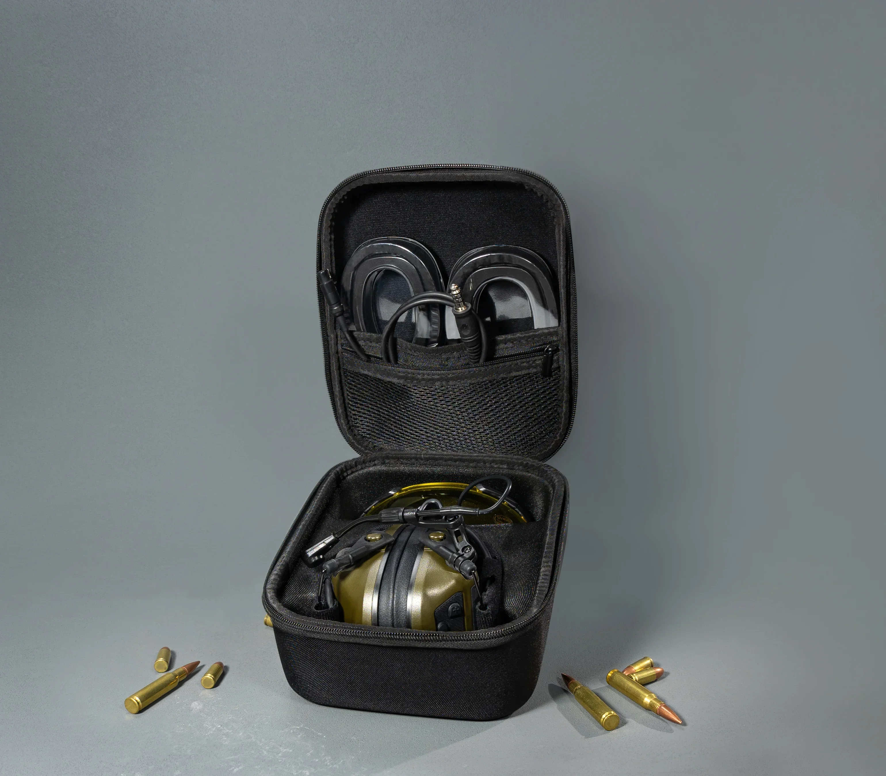 Durable Shockproof Dustproof Storage Case for Earmuffs, Glasses & Accessories