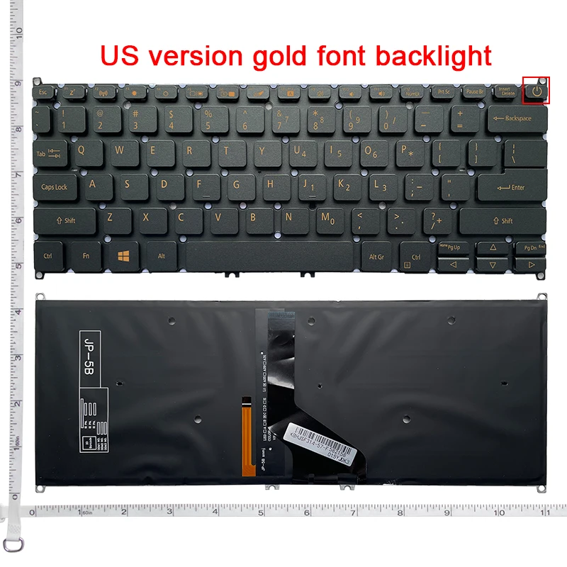 Enhanced Laptop Keyboard for Acer TravelMate - US Version