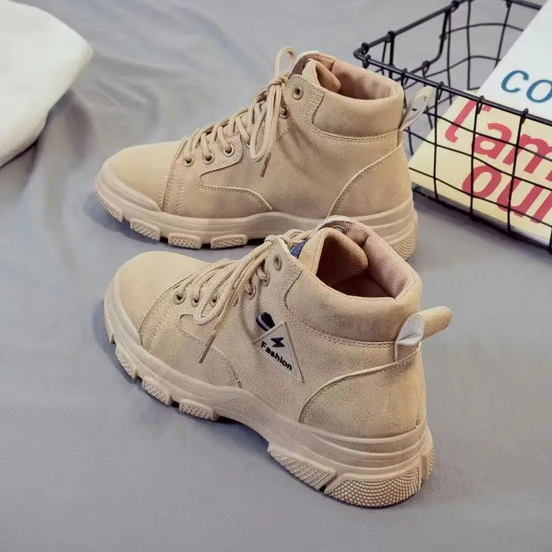 Martin Boots Women's 2022 New Autumn Locomotive Wear-resistant Breathable Travel Pedaling Mountain Non-slip Boots