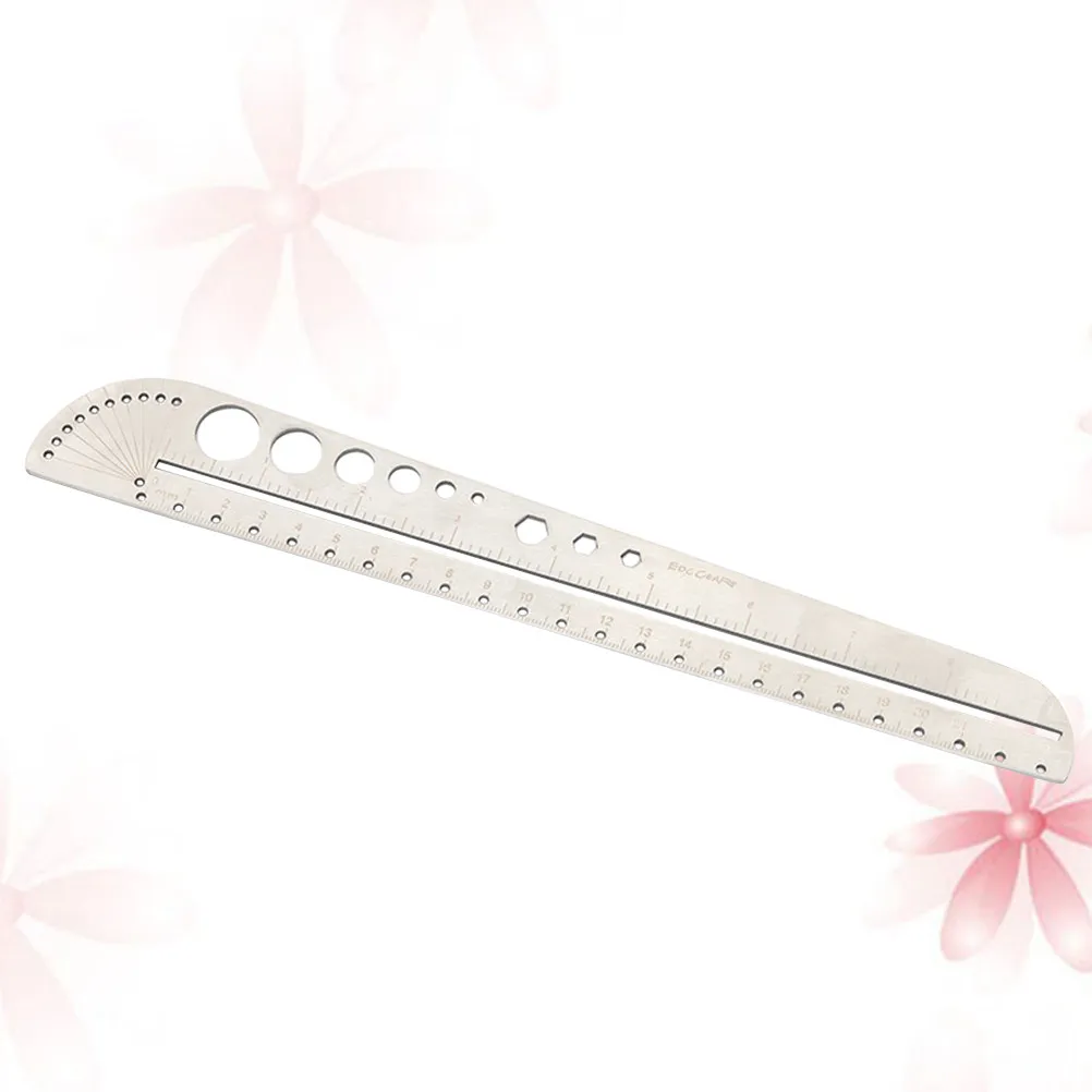 다기능 스테인레스 스틸 나침반 자 각도기 지도 그리기용 조합 도구 그래픽 헤비 듀티 스케일 문구류