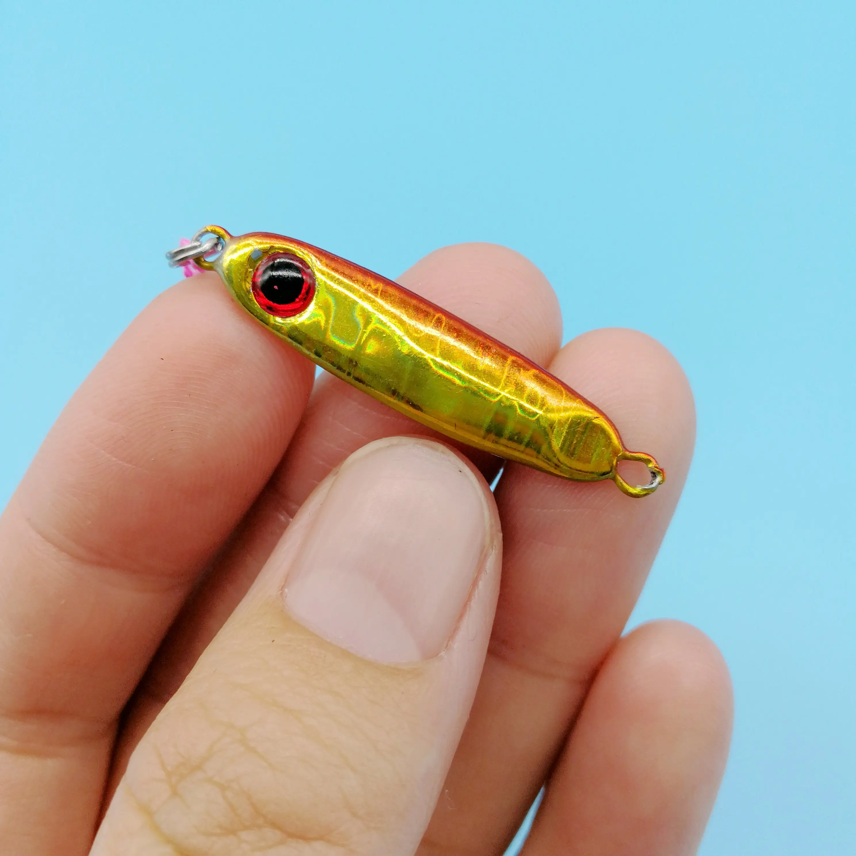 1PCS Micro Metal Jig Fishing Lure 5.5g/35mm Isca Artificial Bait With  Single HookSpoon Jigging Lure Fishing Accessories - AliExpress