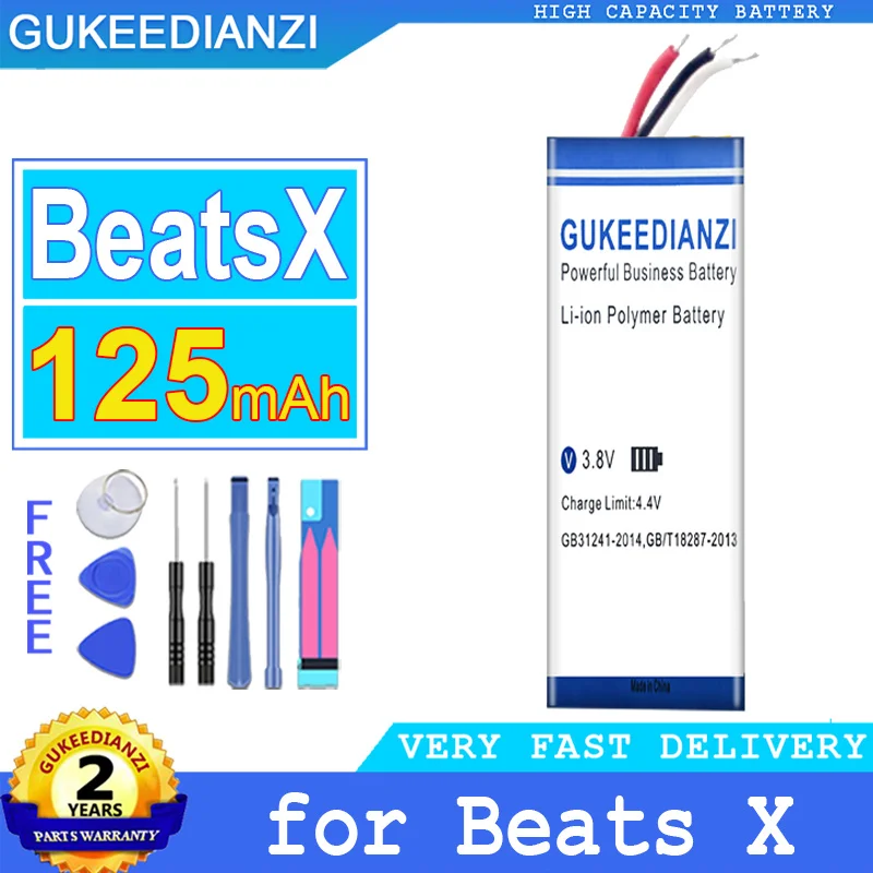 125mAhHighCapacityBatteryBeatsXForBeatsXHeadsetBatteryYU10448